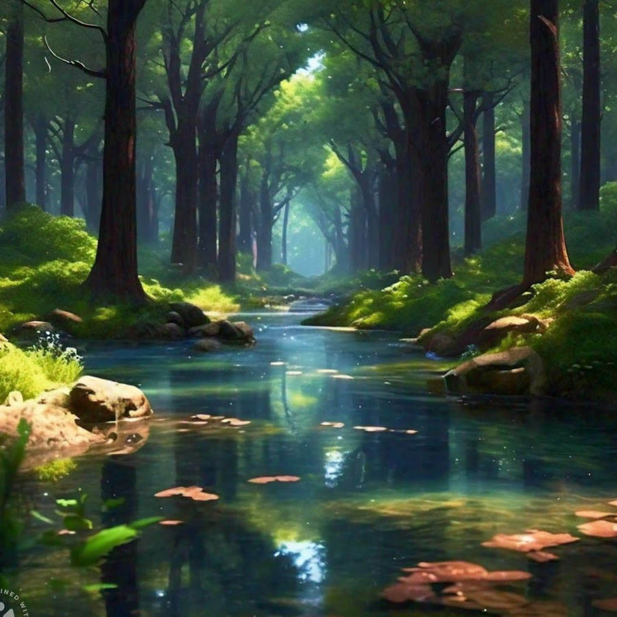 a peace and calm away from the kids